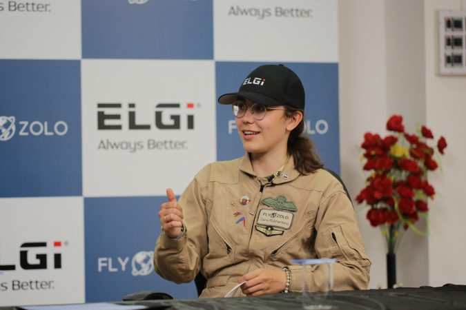 ELGi, orgullosa de haber apoyado a Zara Rutherford