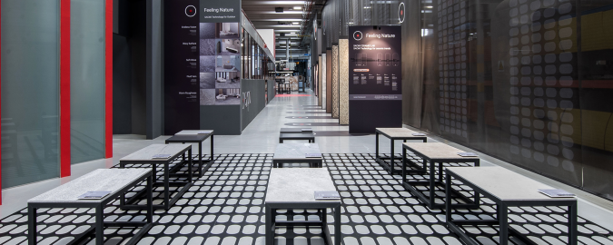 Tour virtual por el Sacmi Tiles Lab