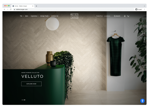 Walker Zanger Launches New Website and E-commerce Initiative