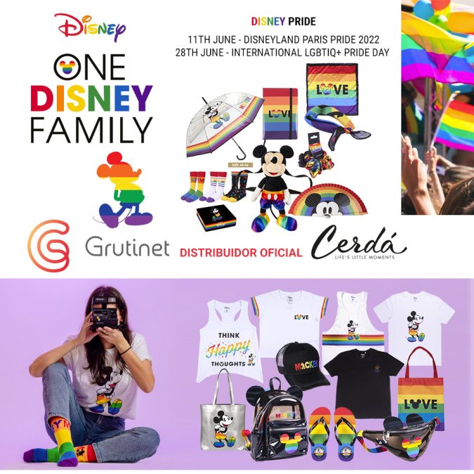 Súmate al movimiento Disney Pride