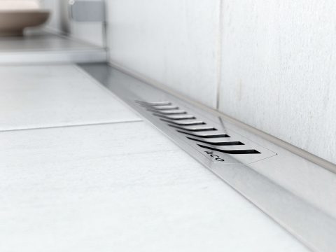 ACO ShowerDrain S+, un canal de ducha sorprendentemente simple