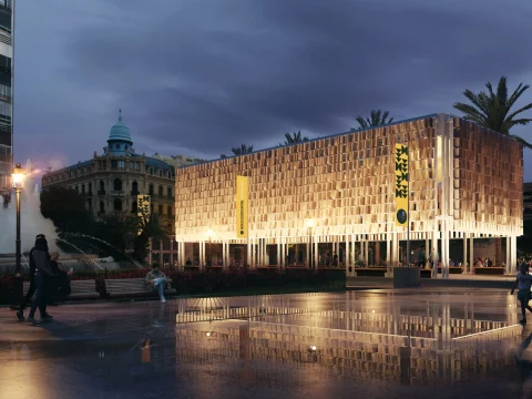 Àgora València: un espacio de diseño y arquitectura sostenible realizado con MDi de Inalco