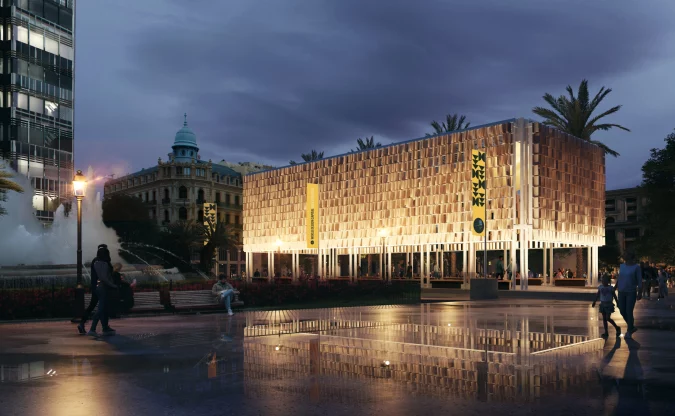 Àgora València: un espacio de diseño y arquitectura sostenible realizado con MDi de Inalco