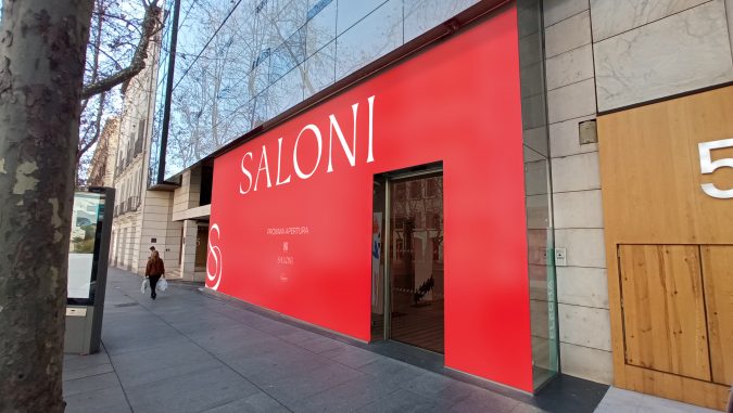 Saloni abrirá su primera flagship en la calle Serrano de Madrid