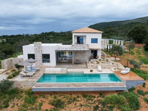 Esta villa privada en Grecia vuelve a brillar
