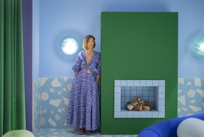 Master of colors and interior designer Tekla Severin creates for Formex