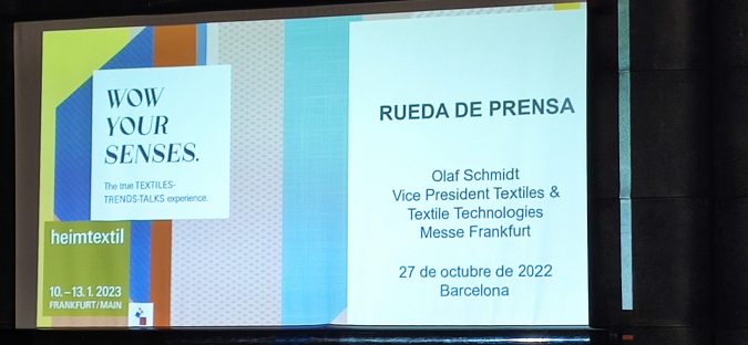 Presentación de la Heimtextil 2023