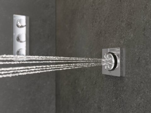 Máximo confort en el baño con las duchas laterales de GROHE