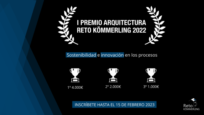 KÖMMERLING lanza el primer Premio de Arquitectura Reto KÖMMERLING