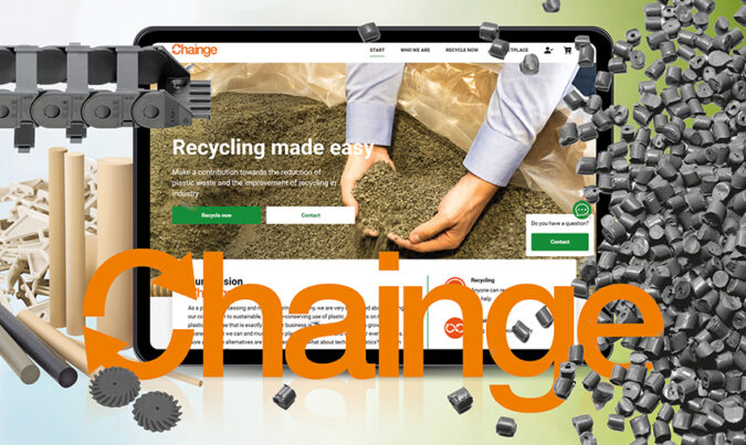 Economía circular: igus renueva plataforma de reciclaje “Chainge”