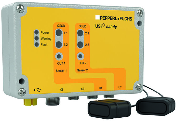 Pepperl+Fuchs presenta el sistema de sensor ultrasónico de seguridad USi®