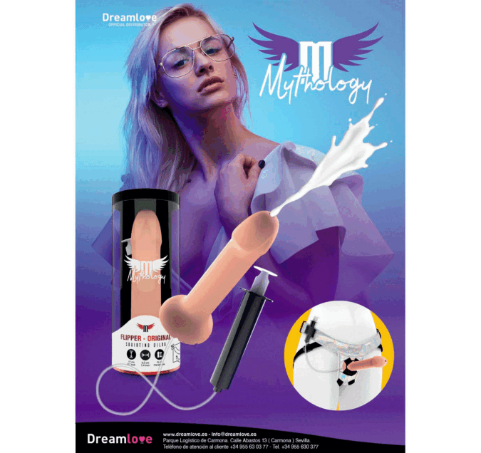 Mythologic Silicone Squirting Dildo