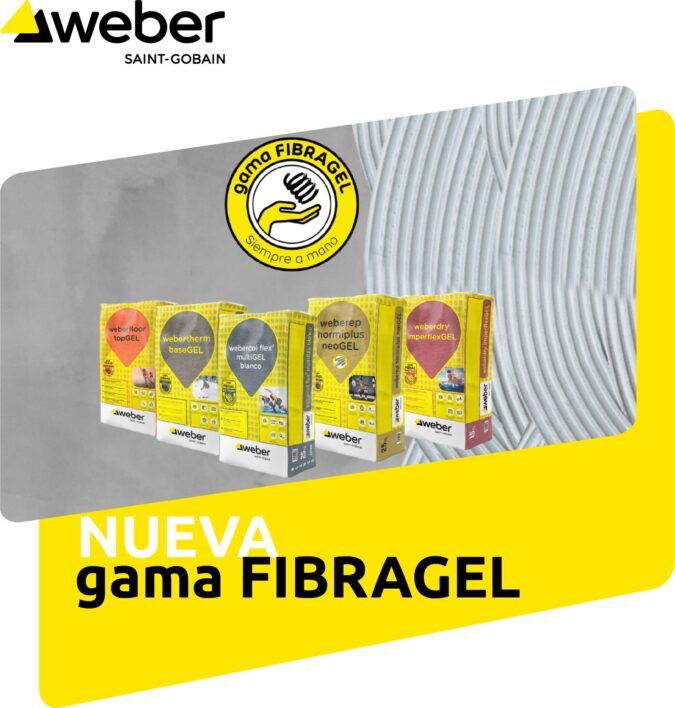 Weber presenta la nueva gama Fibragel