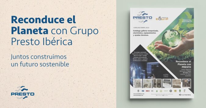 Tecnología sostenible y máxima personalización en el nuevo catálogo 2023 de PRESTO