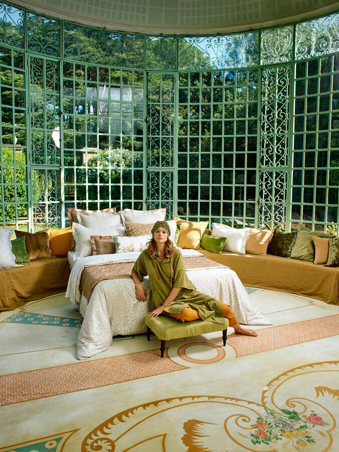 TIOMAN Bed & Bath Linens by Yves Delorme.