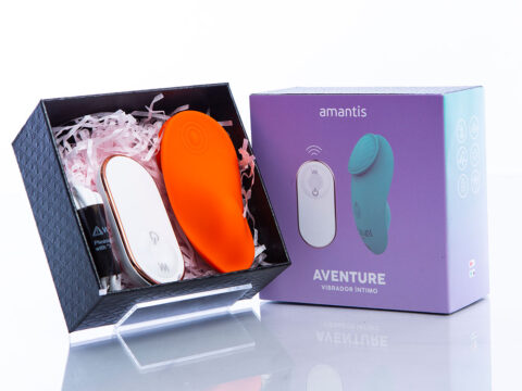 Aventure el vibrador con imán y mando a distancia