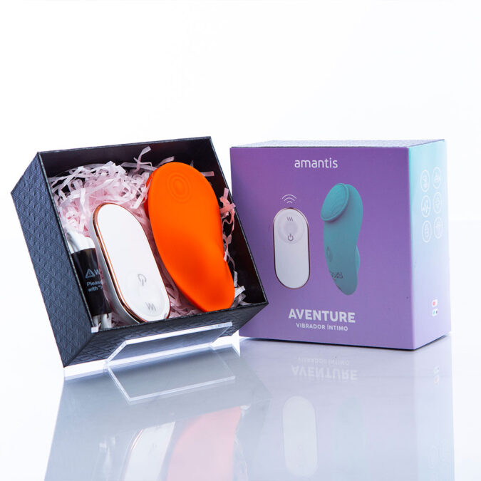 Aventure el vibrador con imán y mando a distancia