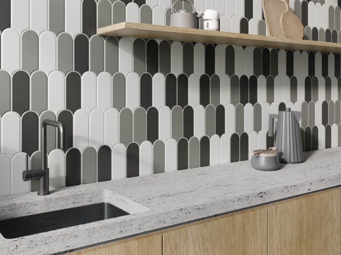 Decocer apuesta por geometrías singulares y tonos suaves en Coverings