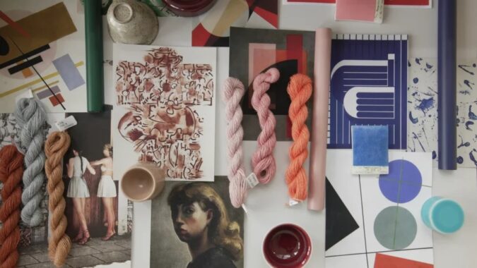 Kvadrat lanza el nuevo textil Naveli de Doshi Levien