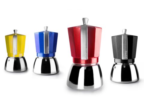 Más colores en la colección de cafeteras express ELBA de Ibili Menaje