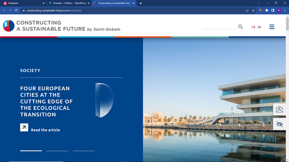 Saint-Gobain propone soluciones para descarbonizar el sector construccion