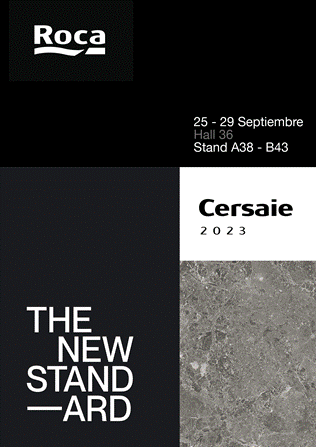 Roca Tiles estará presente en Cersaie 2023