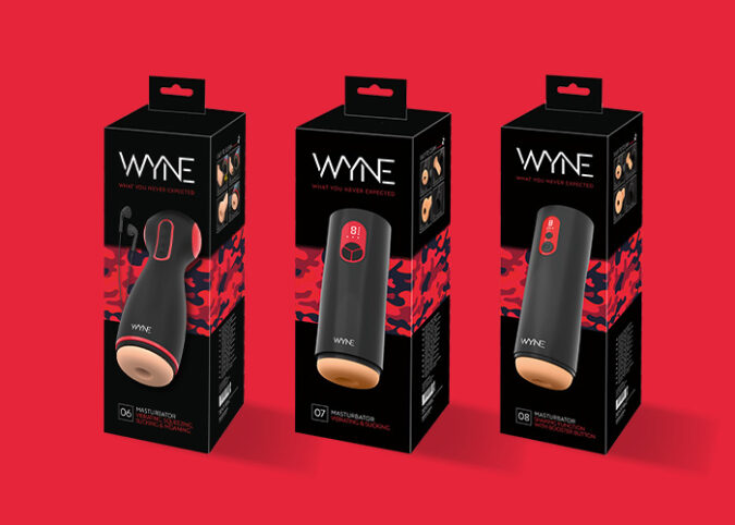WYNE presenta tres nuevos masturbadores