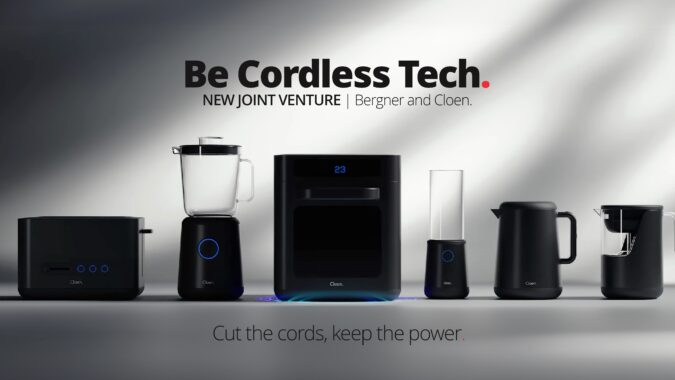 Grupo BERGNER y CLOEN anuncian la joint venture BE CORDLESS TECH S.L., impulsando la tecnología sin cables ni baterías