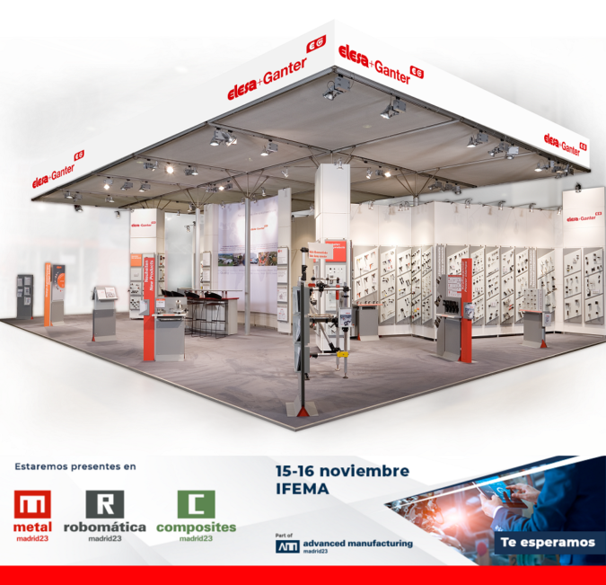 Elesa+Ganter estará en Metalmadrid 2023