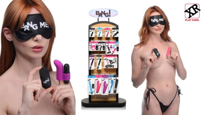 XR Brands presenta un expositor muy llamativo para la colorida colección BANG!