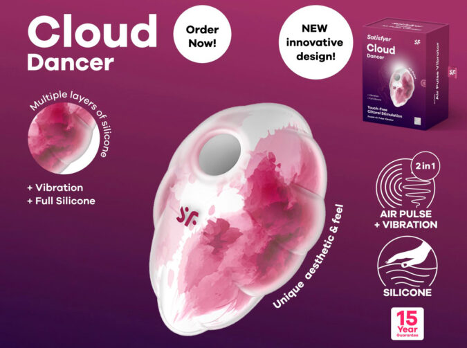 Disfruta del #EfectoSatisfyer con el nuevo Cloud Dancer