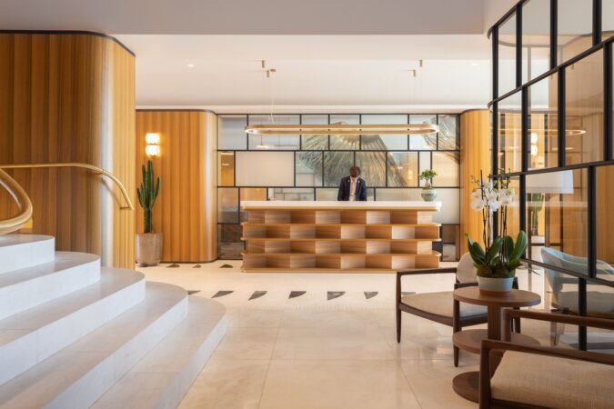 Margraf ha dejado su impronta en el primer hotel emblemático Mondrian de Francia