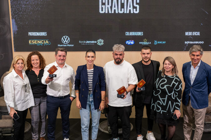 Iñaki Molano, Adrián Civera y Antonio Navarro brillan en la I Gala Tahe Advanced Barber Awards