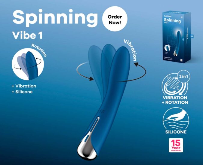 Nuevo Satisfyer Spinning Vibe