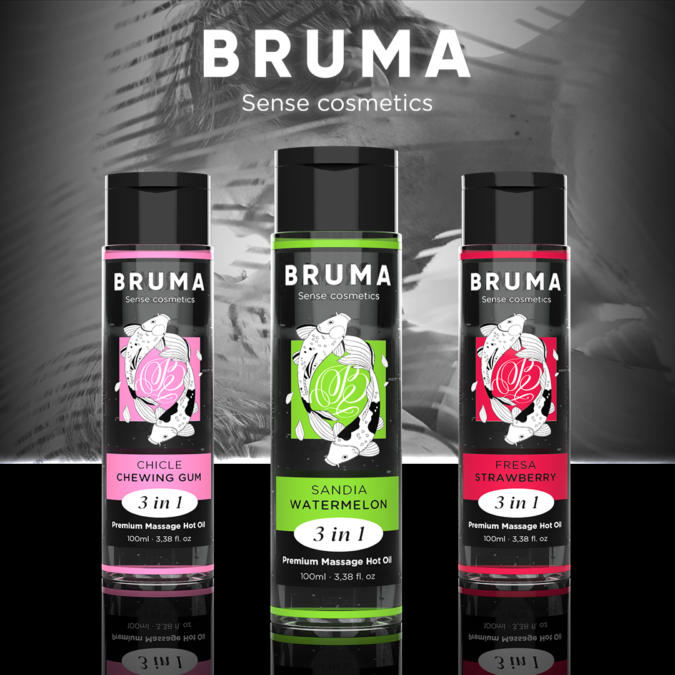 Nuevos aceites de masaje 3 en 1 de Bruma Sens Cosmetics