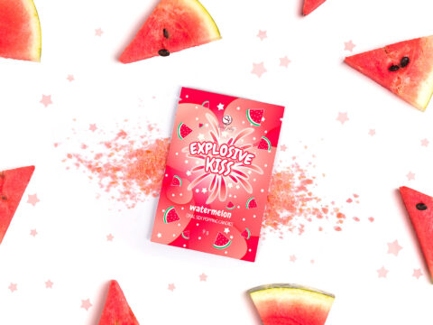 Secret Play añade a sus popping candies un nuevo sabor ¡sandía!