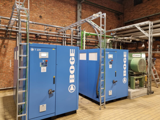 Turbocompresor T220 de Boge: compacto y altamente eficiente