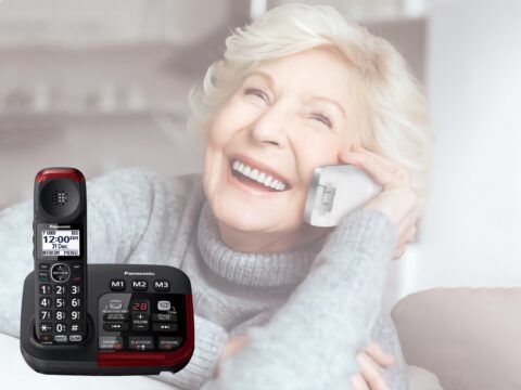 Panasonic lanza un nuevo modelo de teléfono inalámbrico, con volumen amplificado