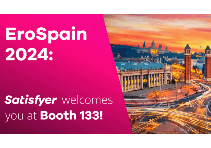Satisfyer te espera en el stand 133 de EroSpain