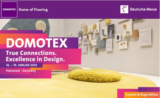True Connections. Excellence in Design – Carpets & Rugs in the spotlight at DOMOTEX 2025