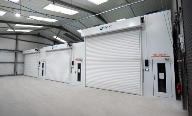 Eriez-Europe expands operations with new state-of-the-art paint booths