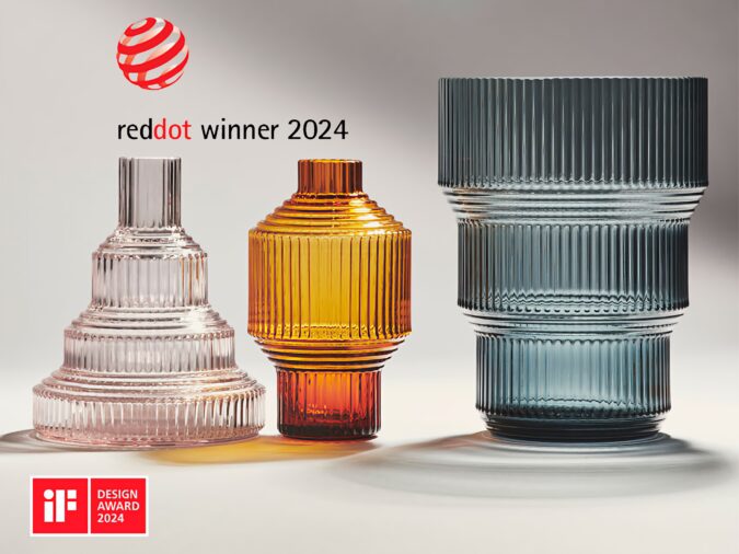 Kosta Boda’s Pavilion Collection Earns Second Major Design Award