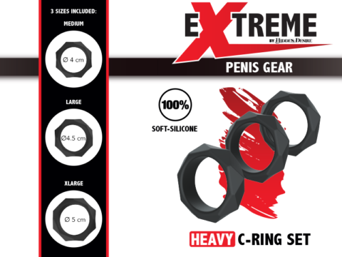 Hidden Desire Extreme Heavy C-Rings