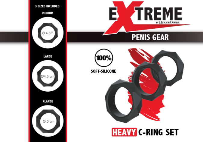 Hidden Desire Extreme Heavy C-Rings