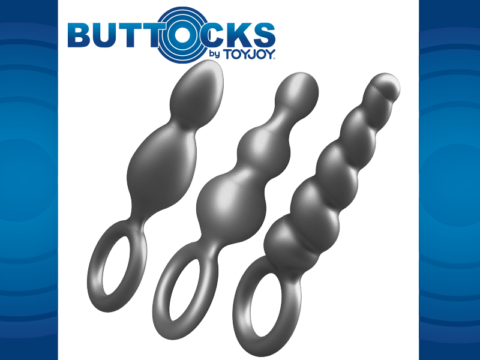 Buttocks by ToyJoy presenta tres nuevos plugs metálicos de silicona