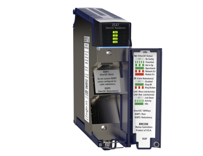 Delta Motion enhances RMC200 motion controllers with EtherCAT communication