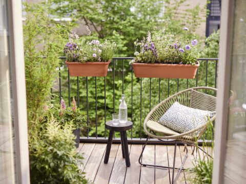 Nueva Jardinera para balcón elho noa