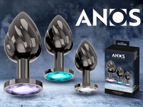 Nuevo trio de plugs anales decorativos de ANOS