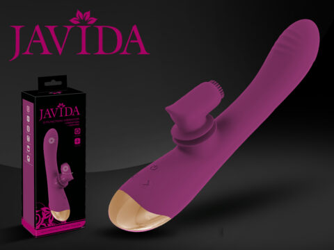 Nuevo vibrador con doble estimulación de JAVIDA