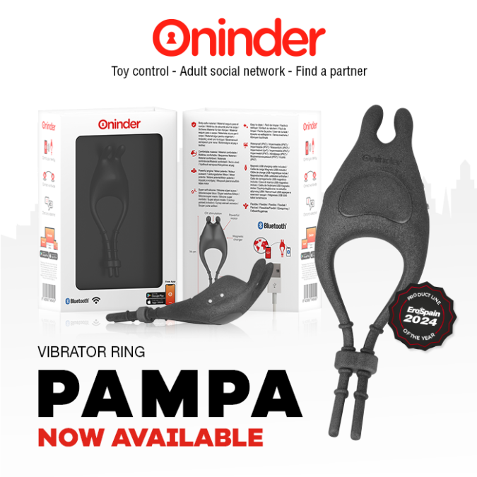 ONINDER™ lanza PAMPA: el anillo vibrador que revoluciona el placer